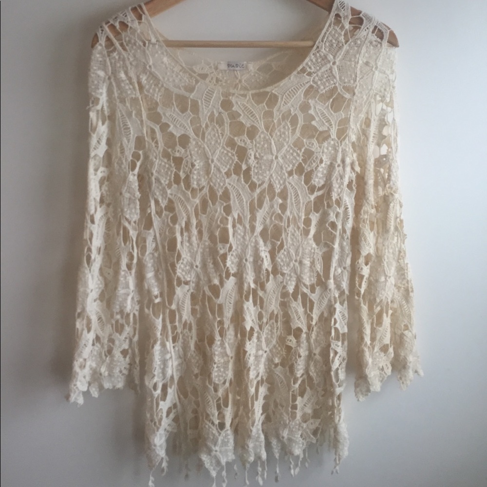 Lace beach tunic! Or for a festival!!